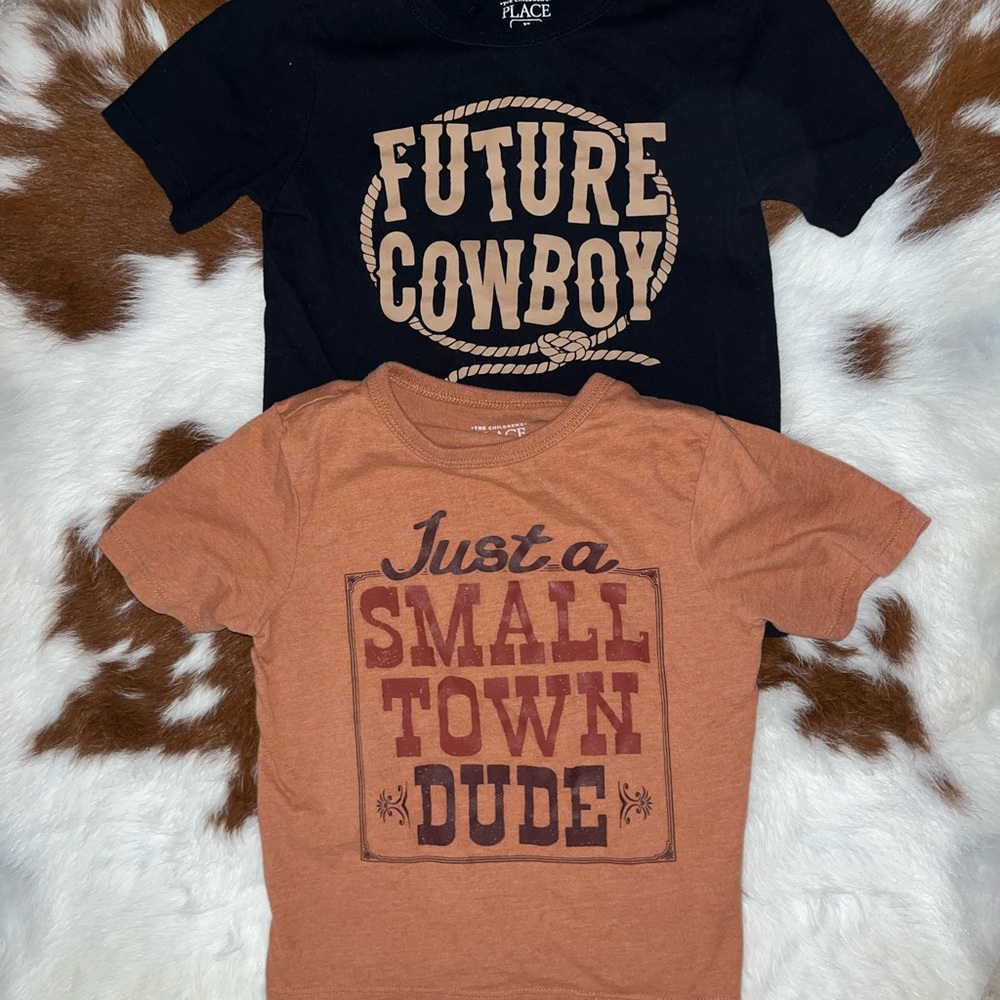 Toddler boy western 3T shirt bundle